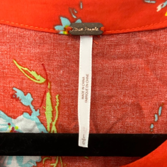 Free People beautiful capped sleeve dress - Picture 3 of 4